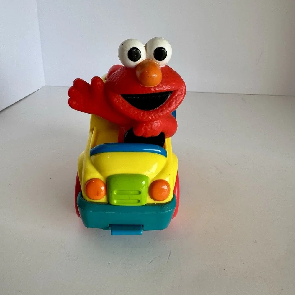 Vintage 1998 Tyco Sesame Street Elmo Motorized Car Track/Gym Toy  Works‎